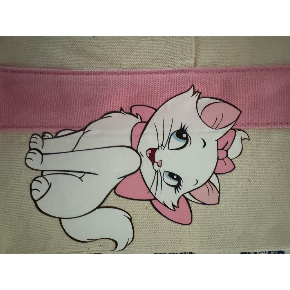 Disney Double Marie Pink Custom Made Trader Joes Mini Tote - Picture 15 of 16